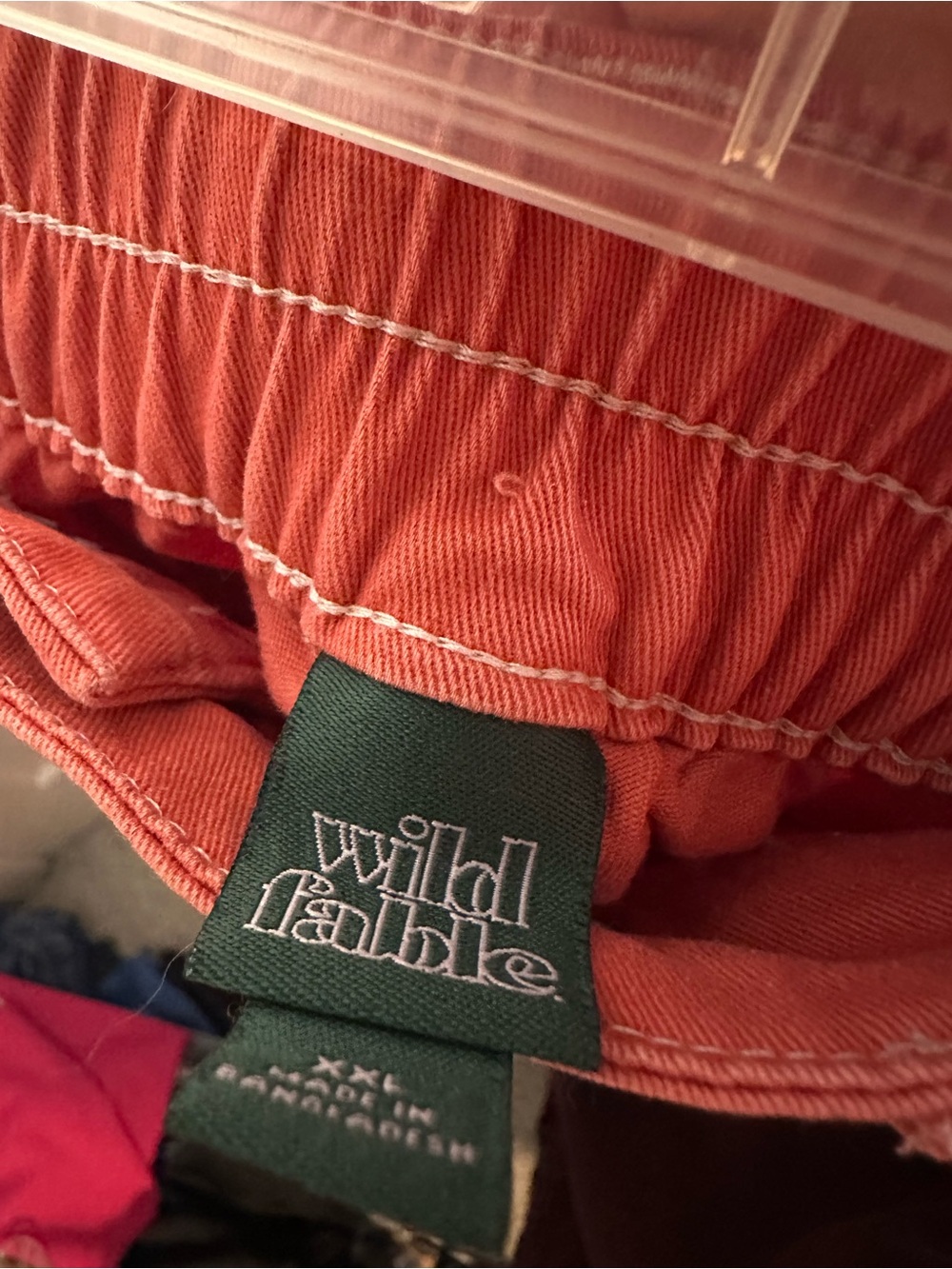wild fable Wide-Leg Cargo Pants in Rust - Picture 3 of 3